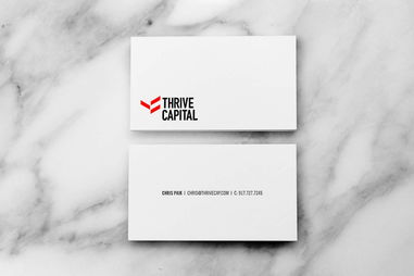 「Thrive」風險投資公司企業形象設計與策劃 以視覺力量賦能未來